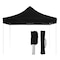 Stalwart Pop Up Canopy - 10x10 ft Tent - UPF30 Sun Shelter with Adjustable Height by Black, 3PK 80-14-BLK - alternate 1
